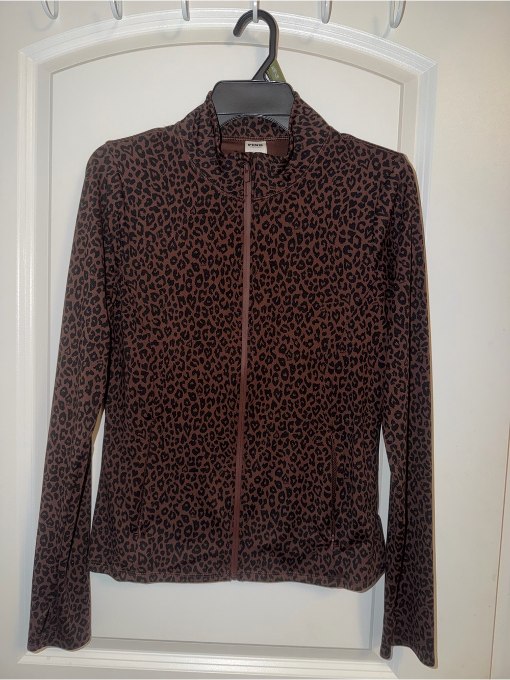PINK Victoria's Secret Leopard Zip Jacket